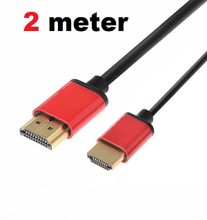 Premium 2 Meter V2.0 HDMI Cable Gold High Speed HD